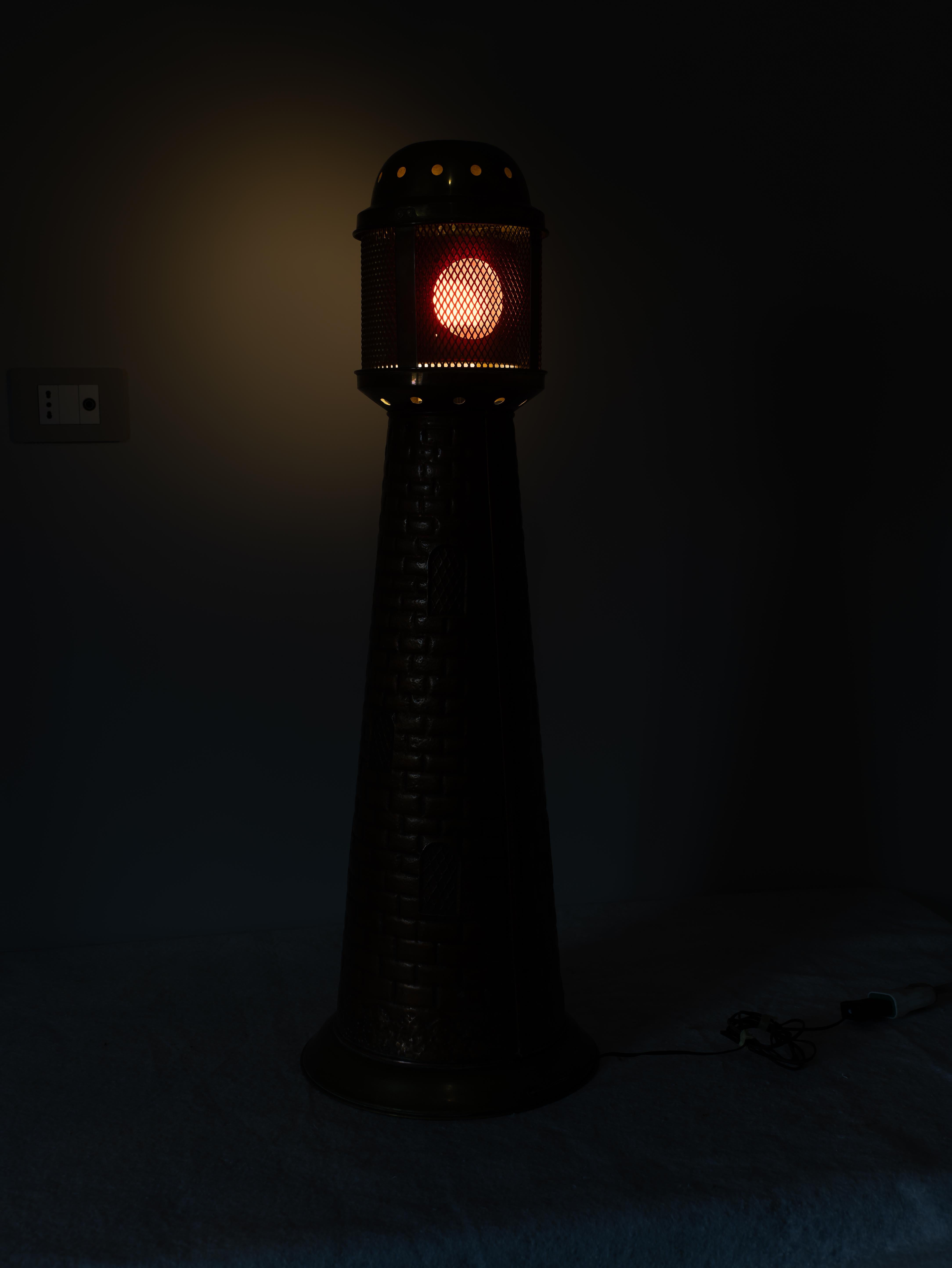 Gran lámpara de pie giratoria FARO, años 50/60 en venta 3