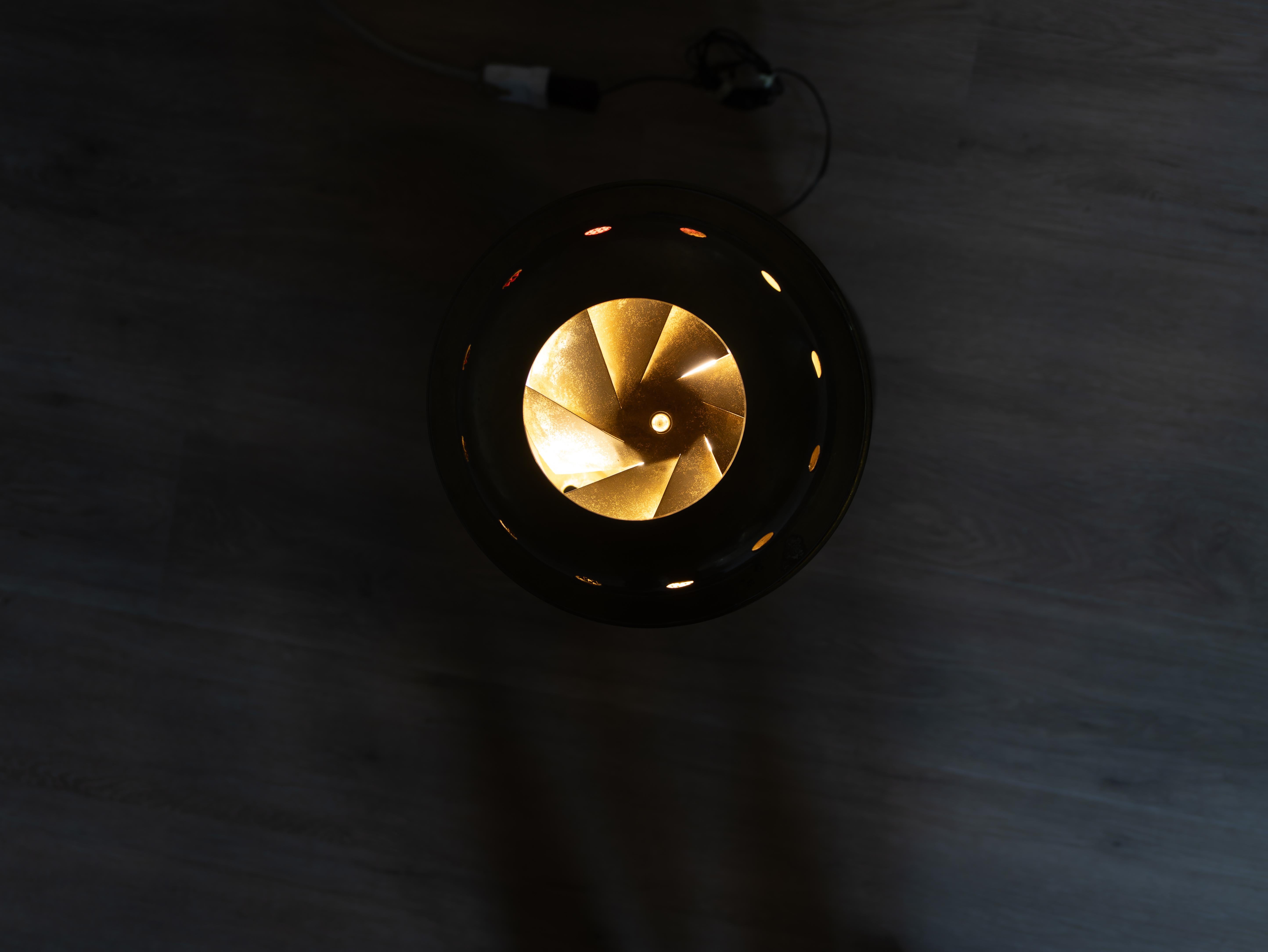 Gran lámpara de pie giratoria FARO, años 50/60 en venta 4