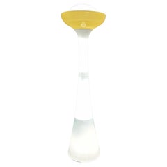 Grande Lampada da terra in vetro di murano Carlo Nason per Vistosi 1960's