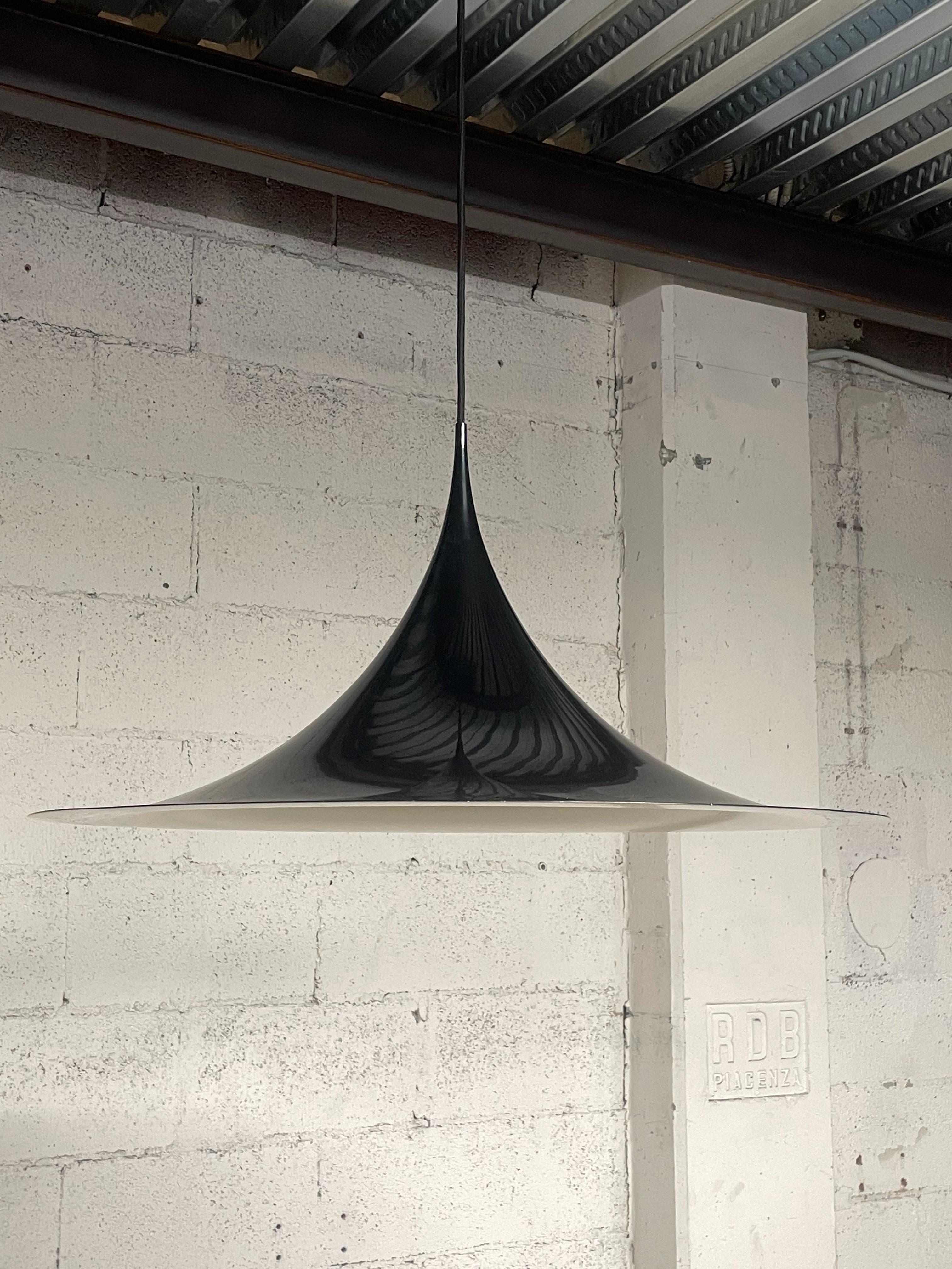 Danish Large lamp mod. Semi, 1970s For Sale