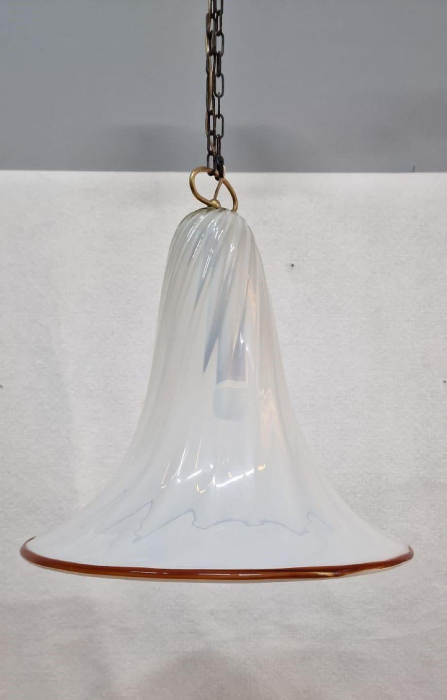 Large Murano Glass Light Fixture For Sale 5