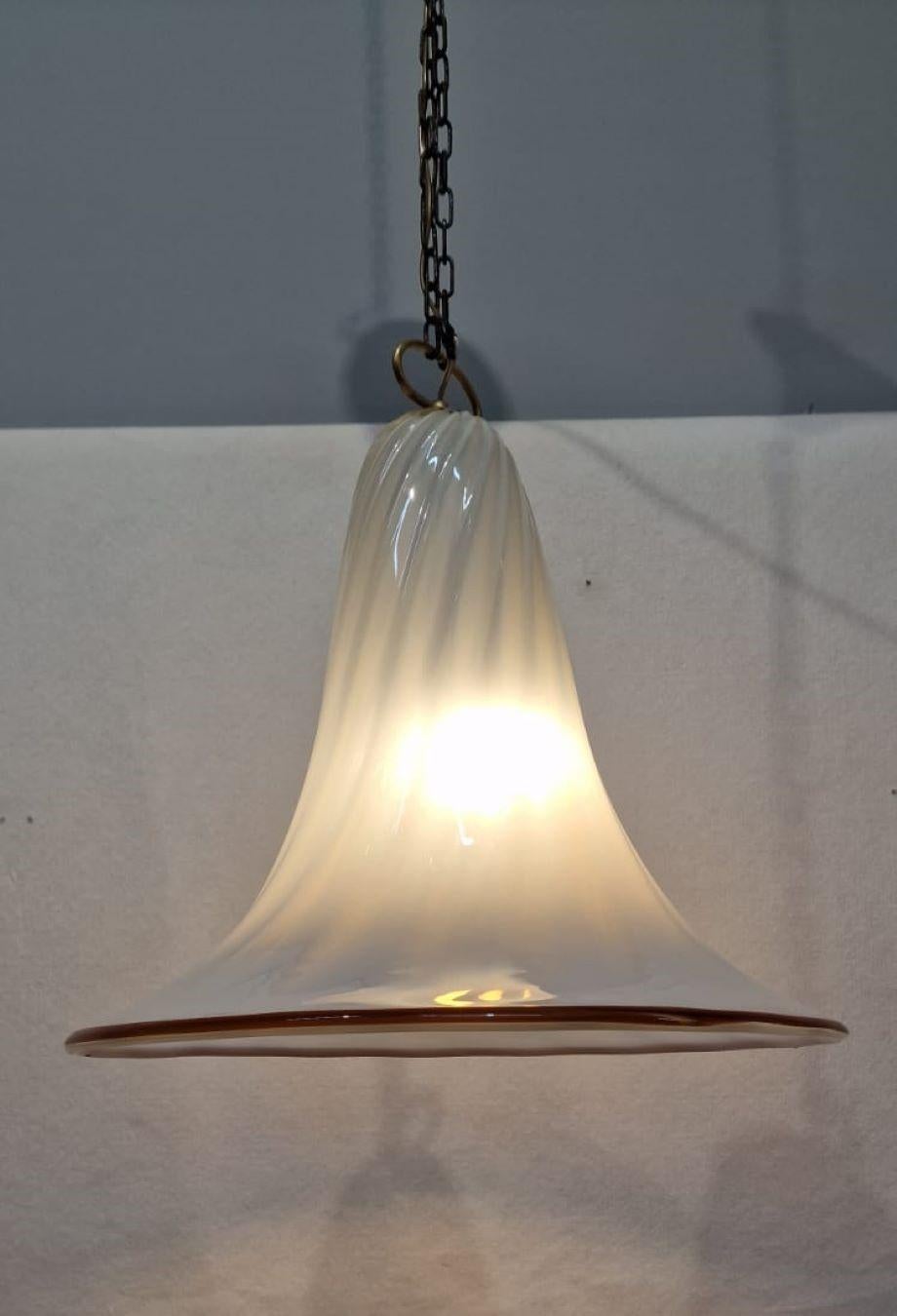 Large Murano Glass Light Fixture For Sale 3