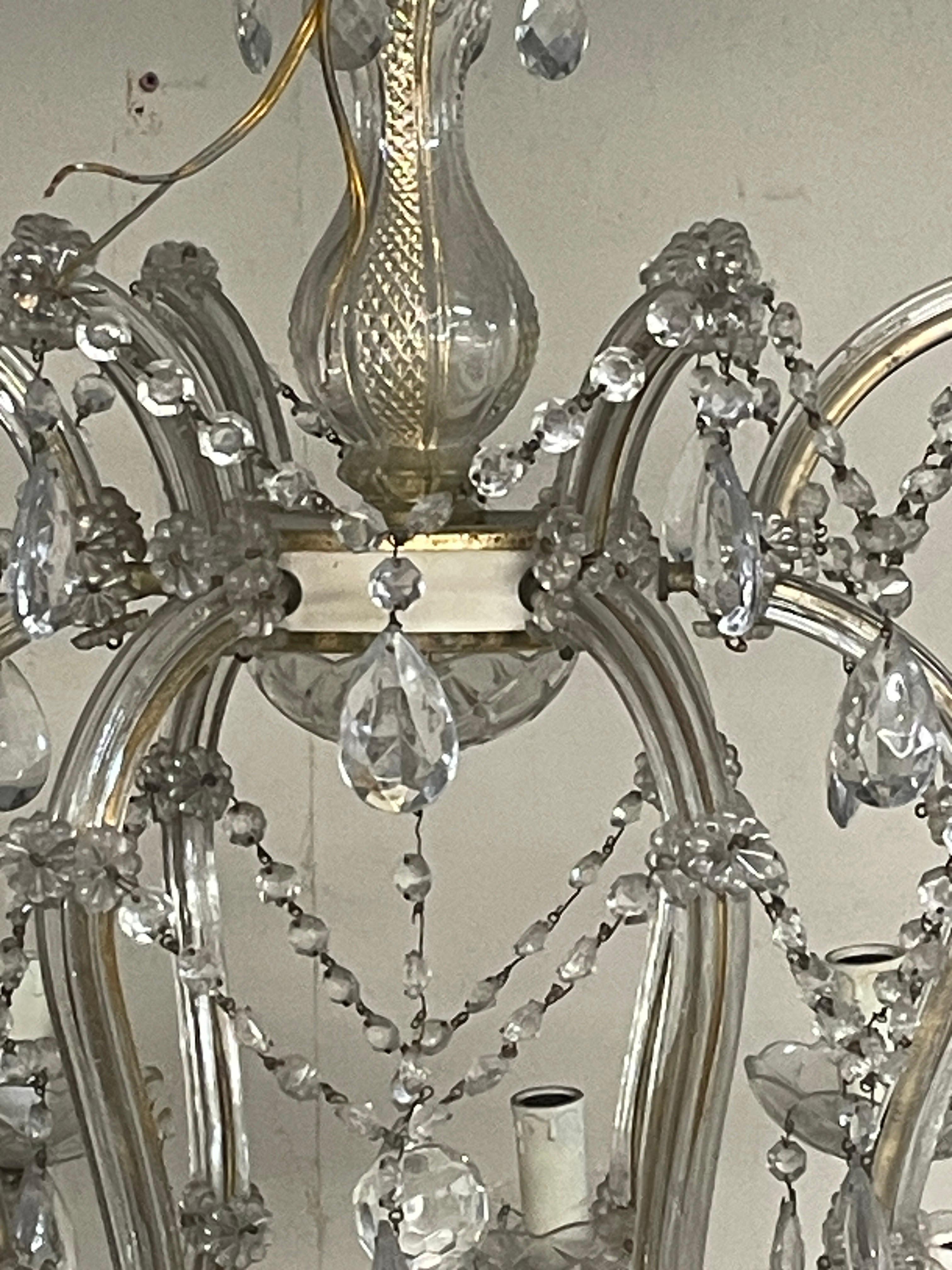 Grande lampado Maria Teresa, prima metà del '900 in vendita 7