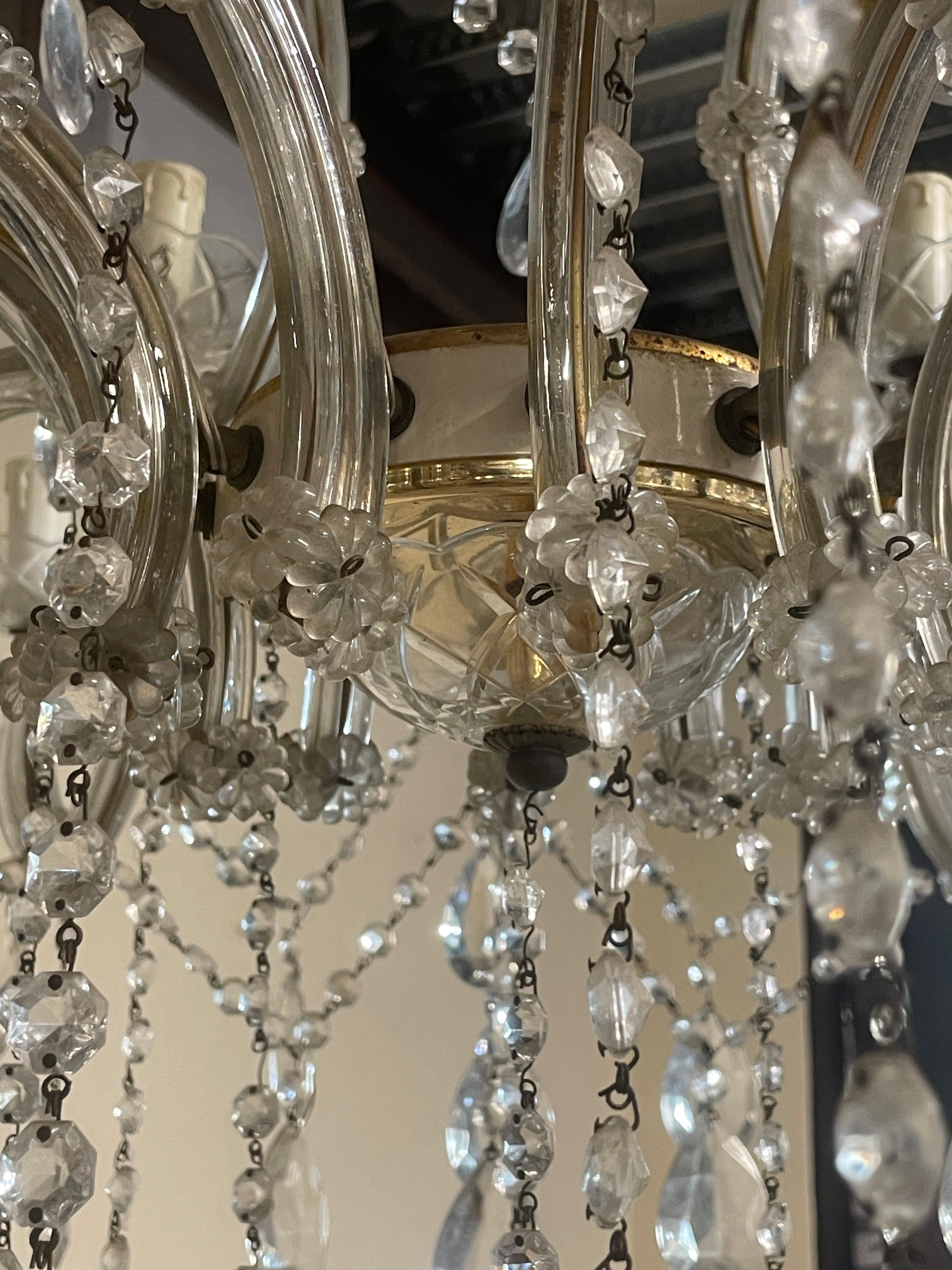 Grande lampado Maria Teresa, prima metà del '900 in vendita 12