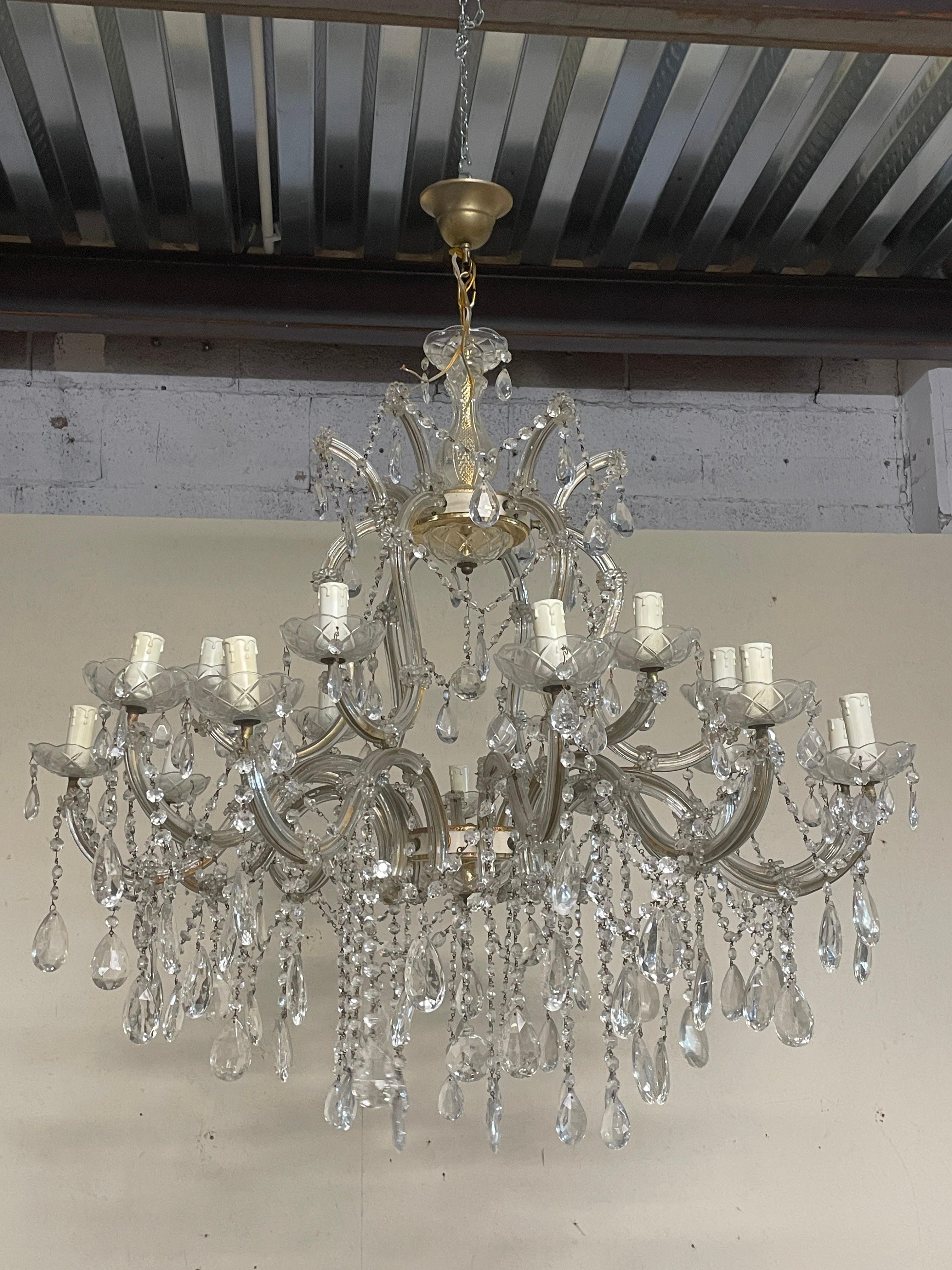 Art Nouveau Grande lampado Maria Teresa, prima metà del '900 in vendita