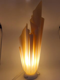 Grande lampada modello "Athena" di Georgia Jacob Francaise 1970 Vintage