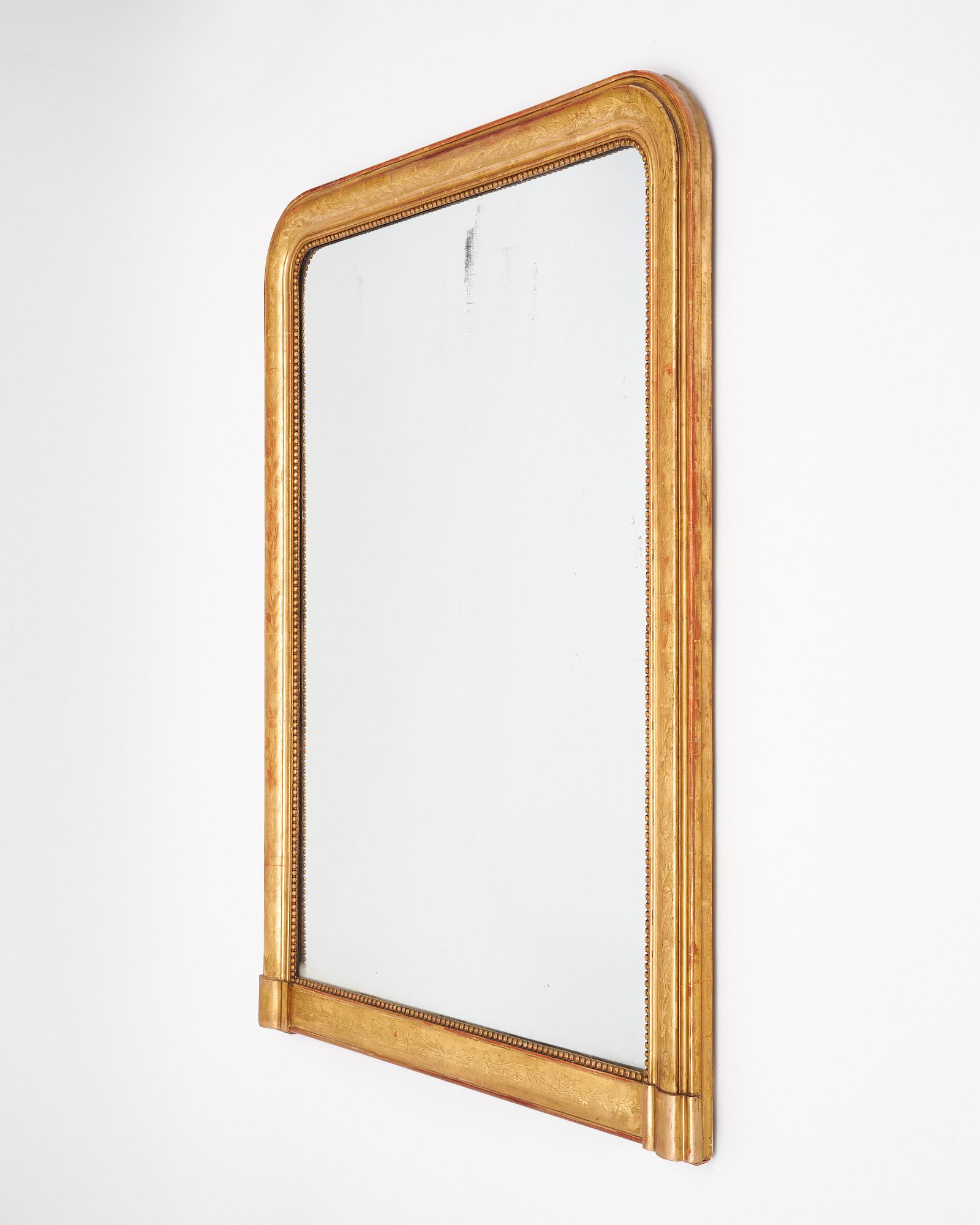 Miroir d'époque Louis Philippe Bon état - En vente à Austin, TX
