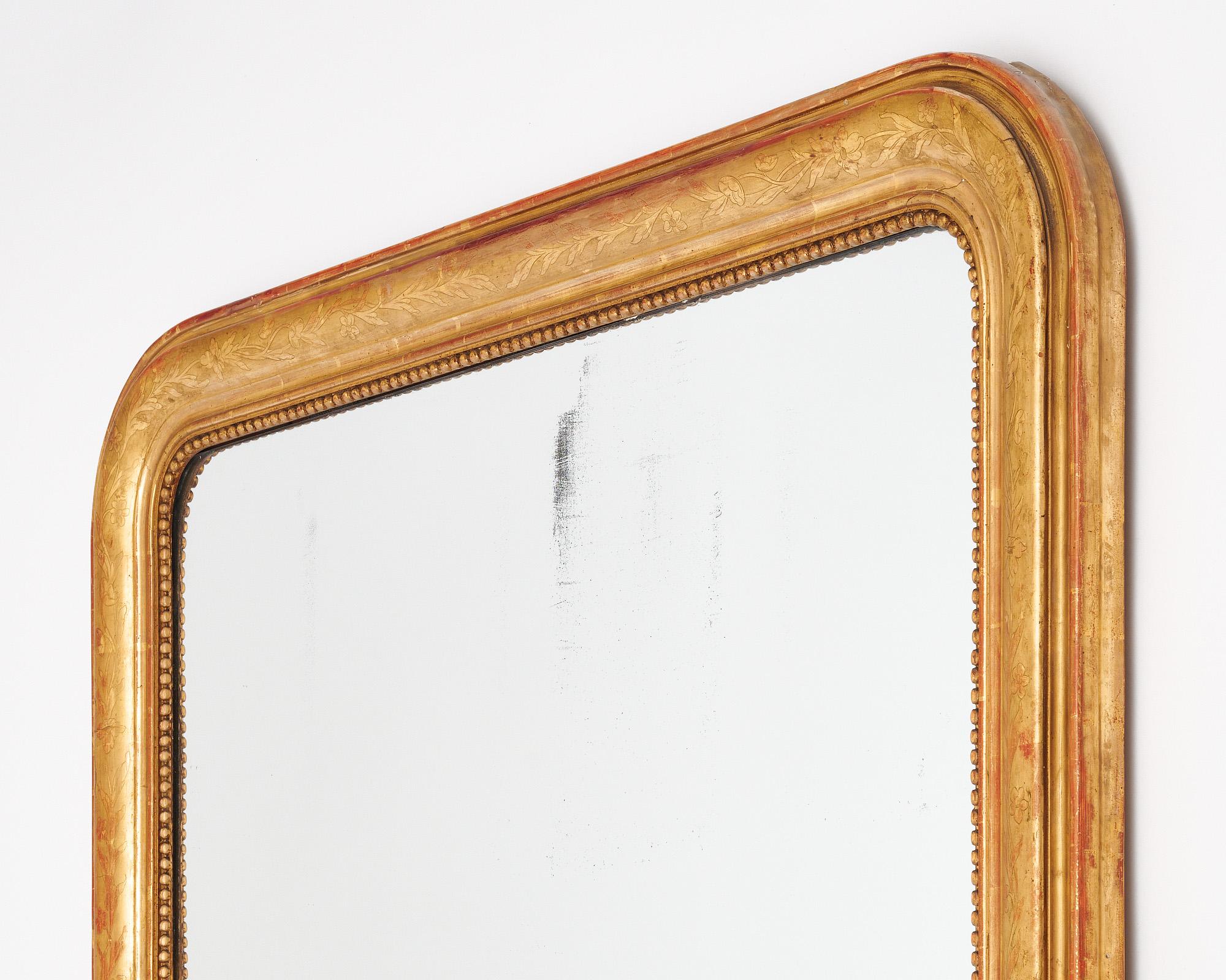 Milieu du XIXe siècle Miroir d'époque Louis Philippe en vente
