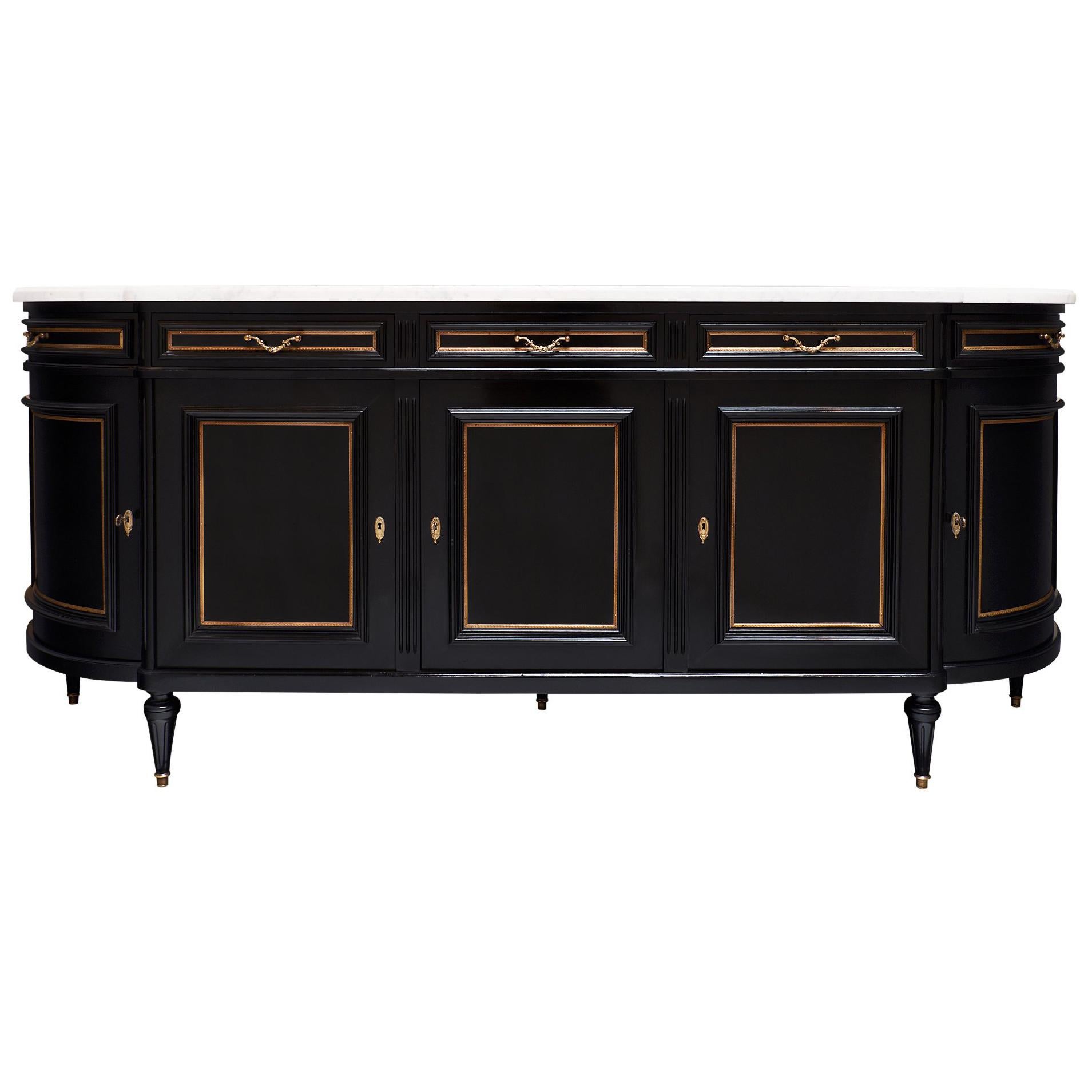 Grande Louis XVI Style French Antique Buffet