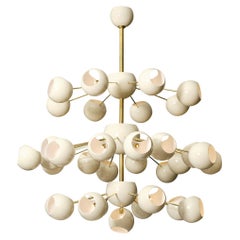 Grande lampadario italiano modernista