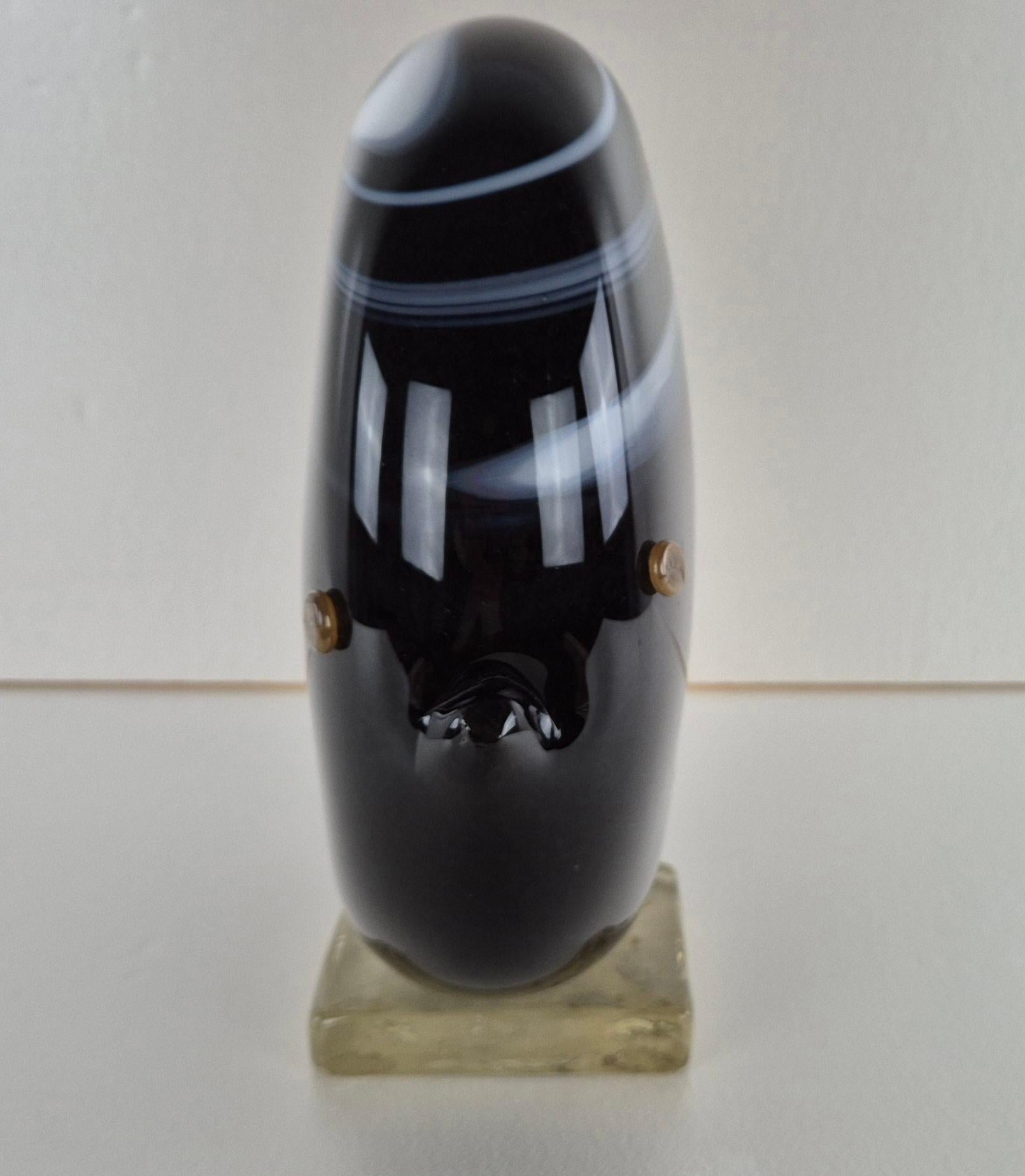 Grande Pesce Art Deco Murano Glass en vente 4