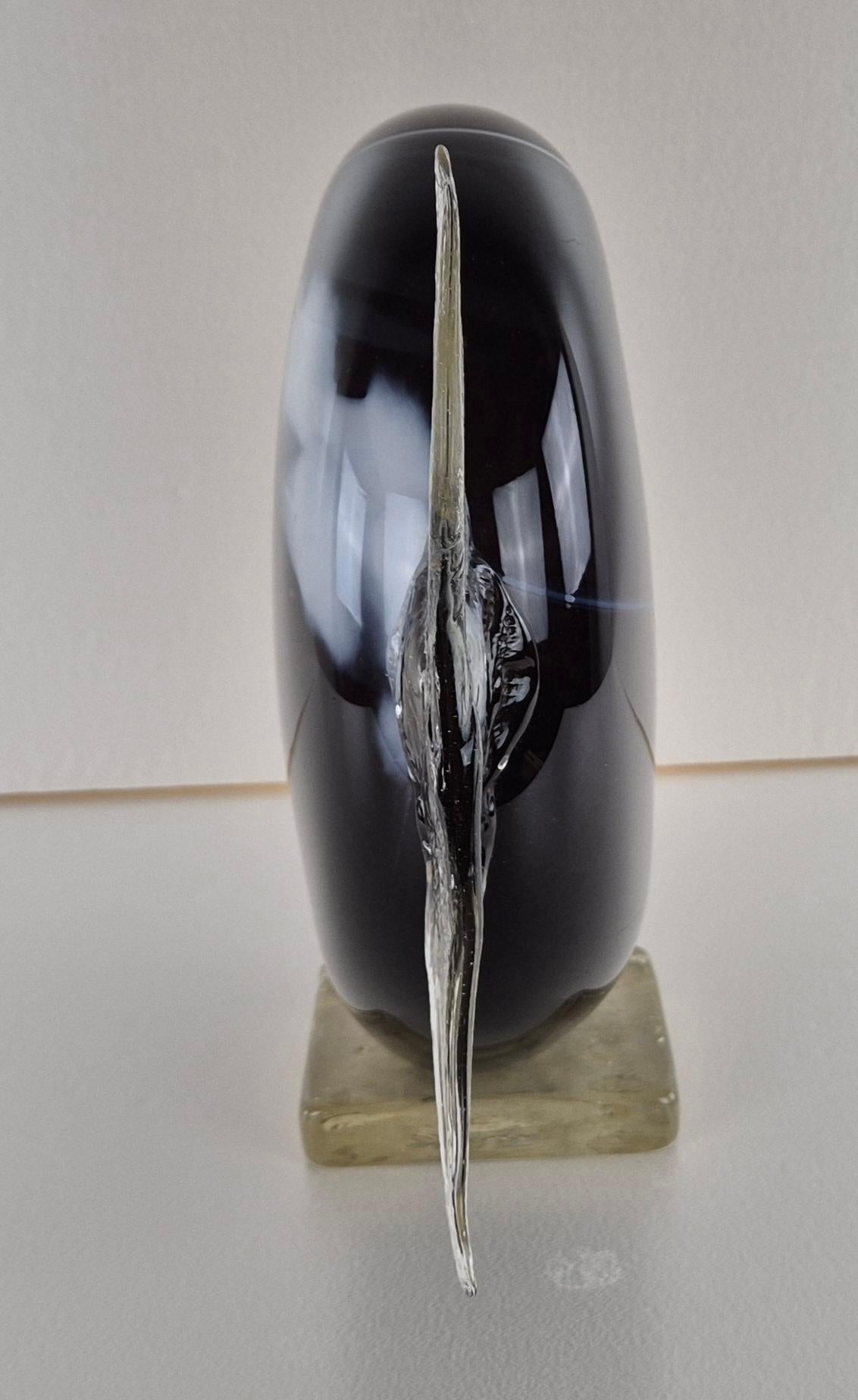 Grande Pesce Art Deco Murano Glass en vente 5
