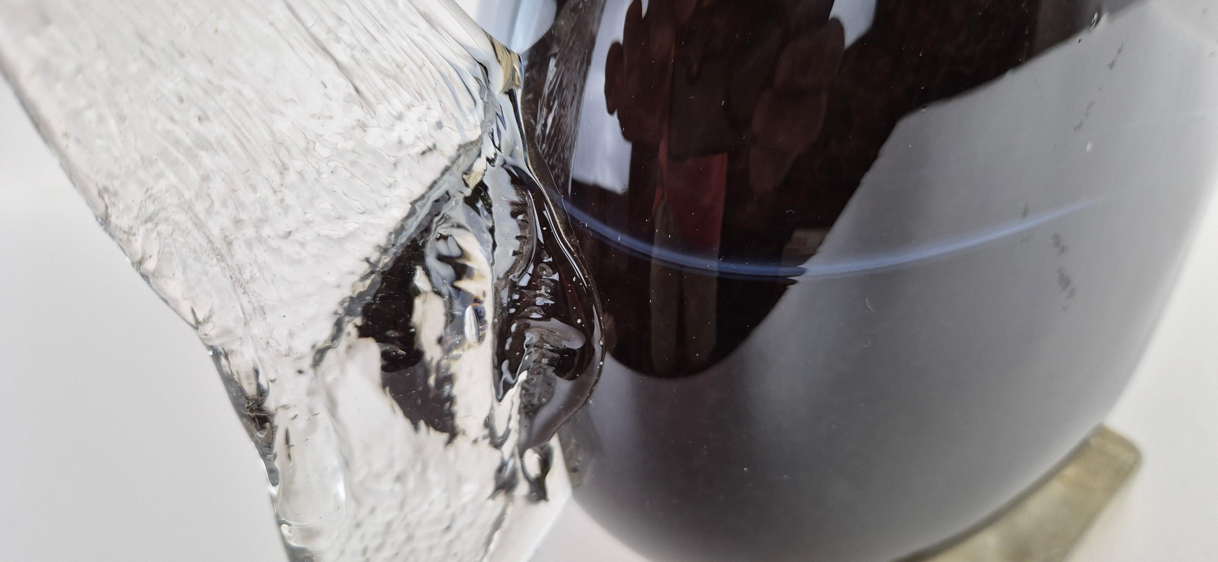 Grande Pesce Art Deco Murano Glass en vente 9