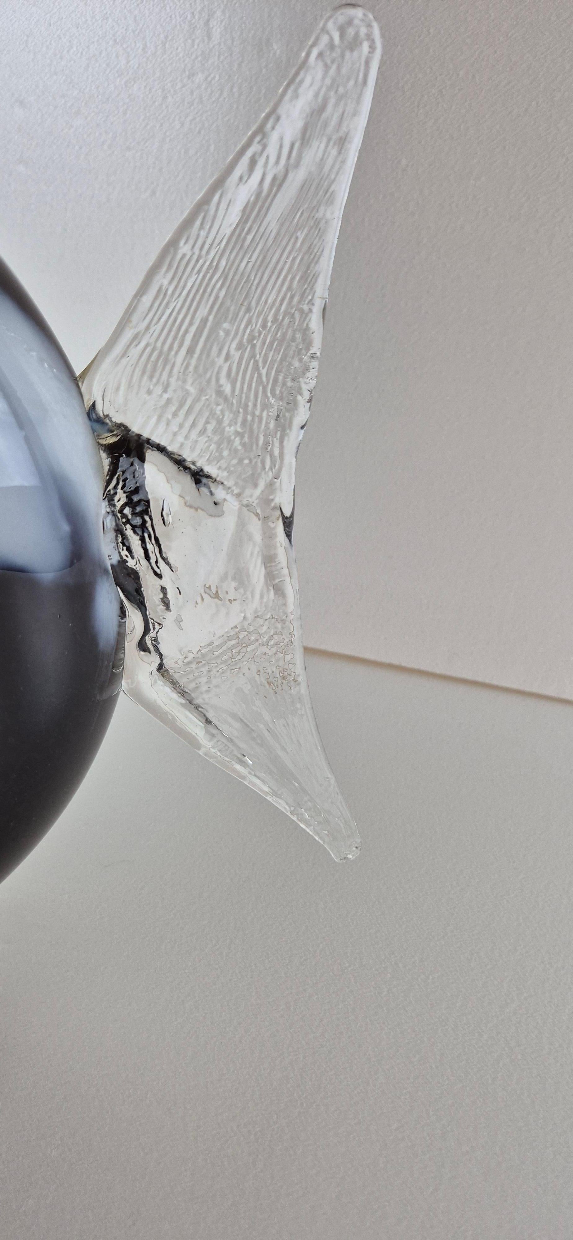 Grande Pesce Art Deco Murano Glass en vente 11