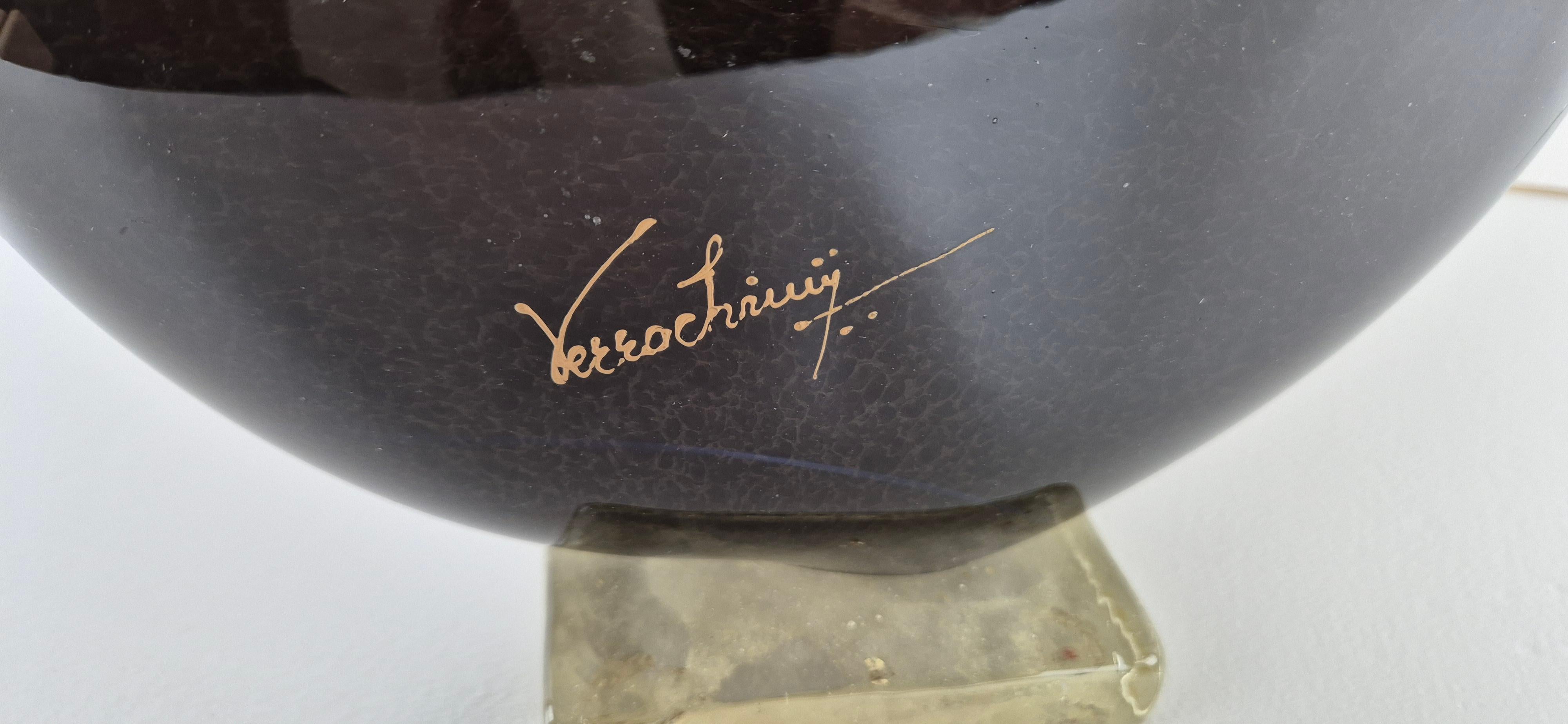 Grande Pesce Art Deco Murano Glass en vente 13