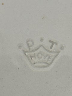 Large ceramic plate/plate  Petucco and Tolio - Nove (Vicenza)  Italia años 60