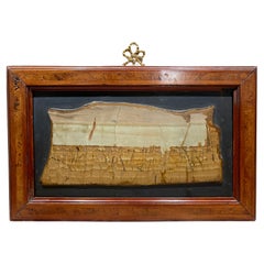 Large Paesina Stone Plaque on Slate Grand Tour in Frame 18th Century