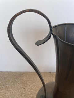 Grand porte-parapluie italien en cuivre des années 1940