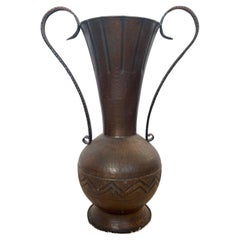 Paragüero grande de cobre italiano de los años 40