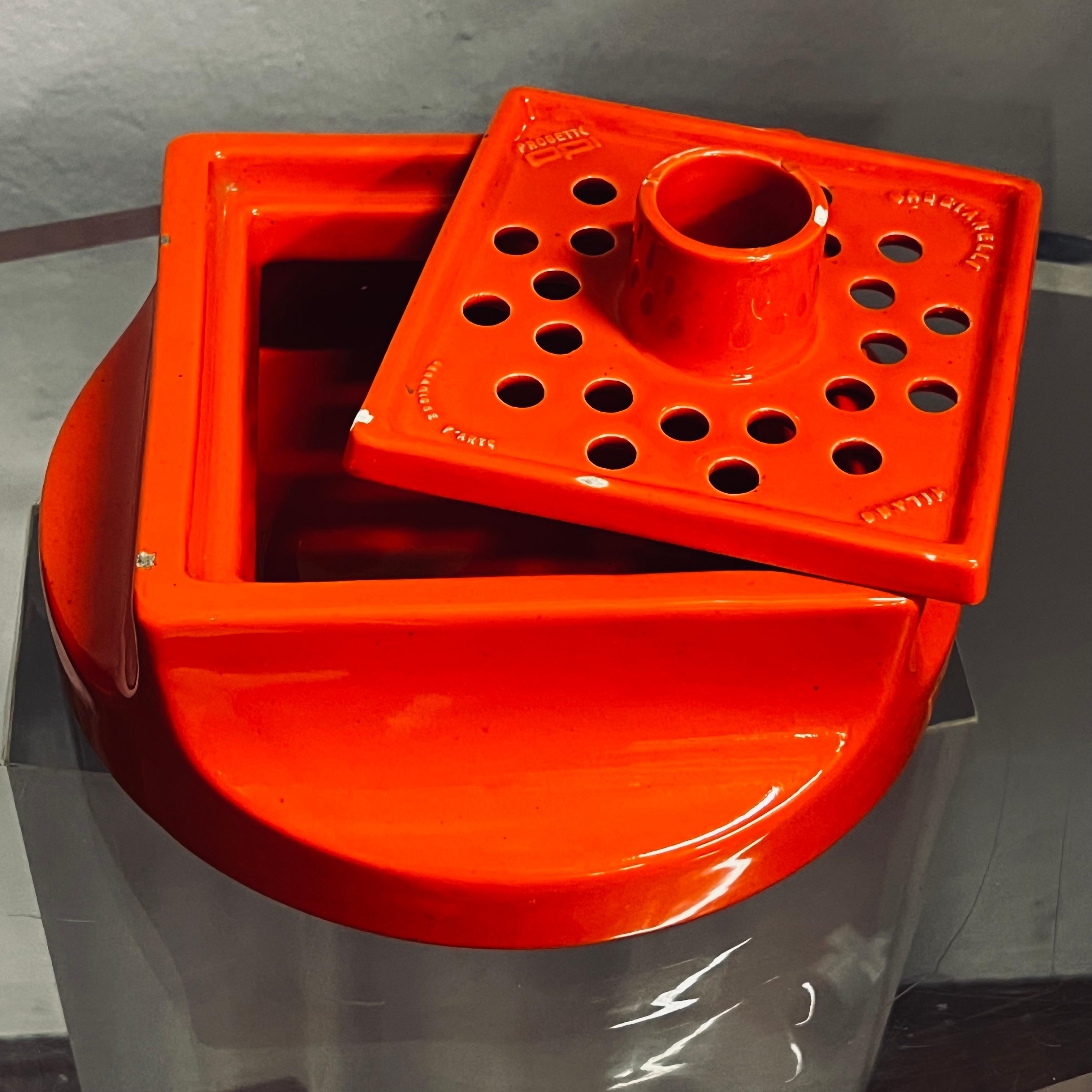 Late 20th Century Grande Posacenere in Ceramica - Studio OPI per Gabbianelli - Italia - Anni '70