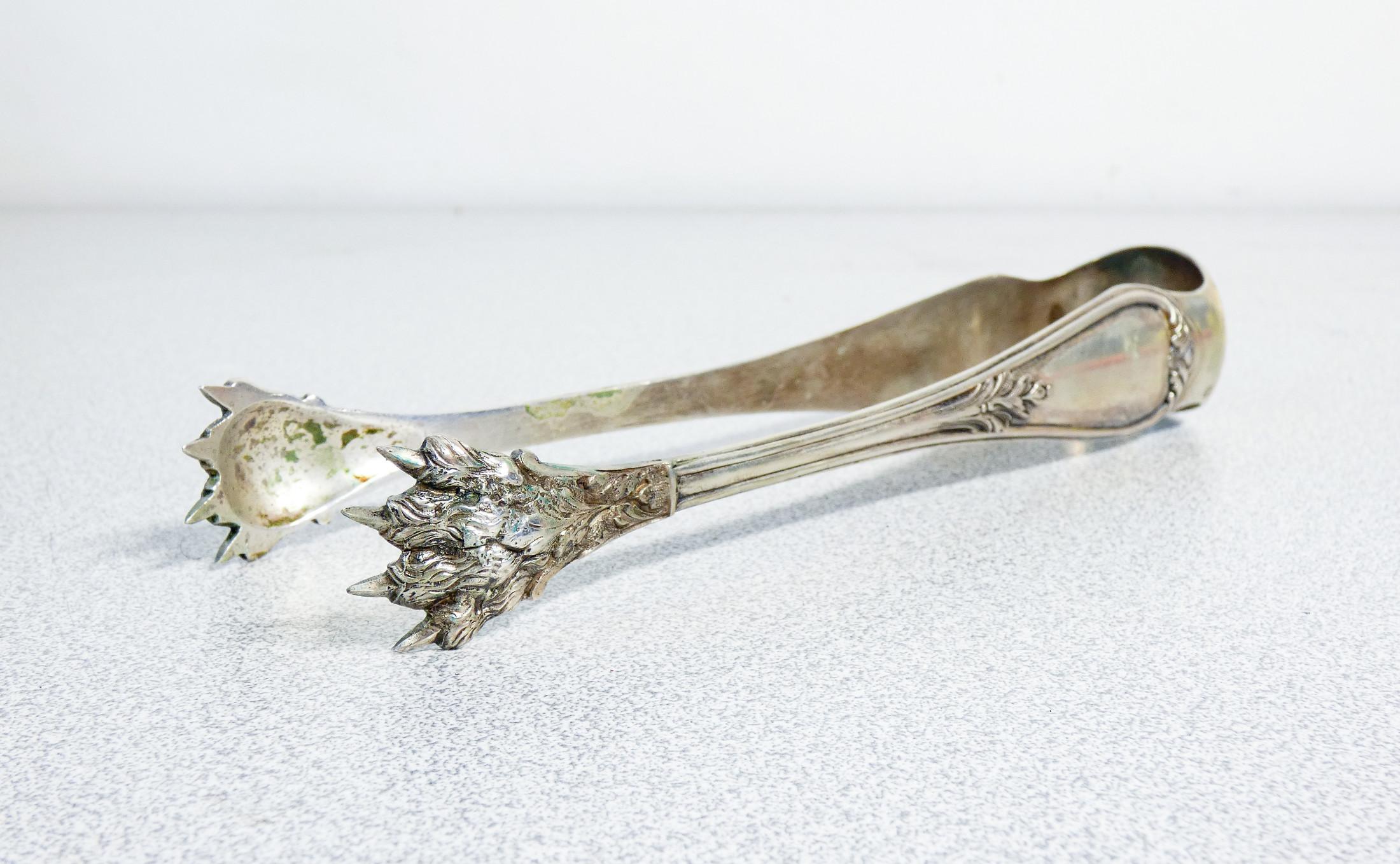 Large HENRI SOUFFLOT flatware service in 800 silver. 93 pcs. Late Nineteenth Century For Sale 7