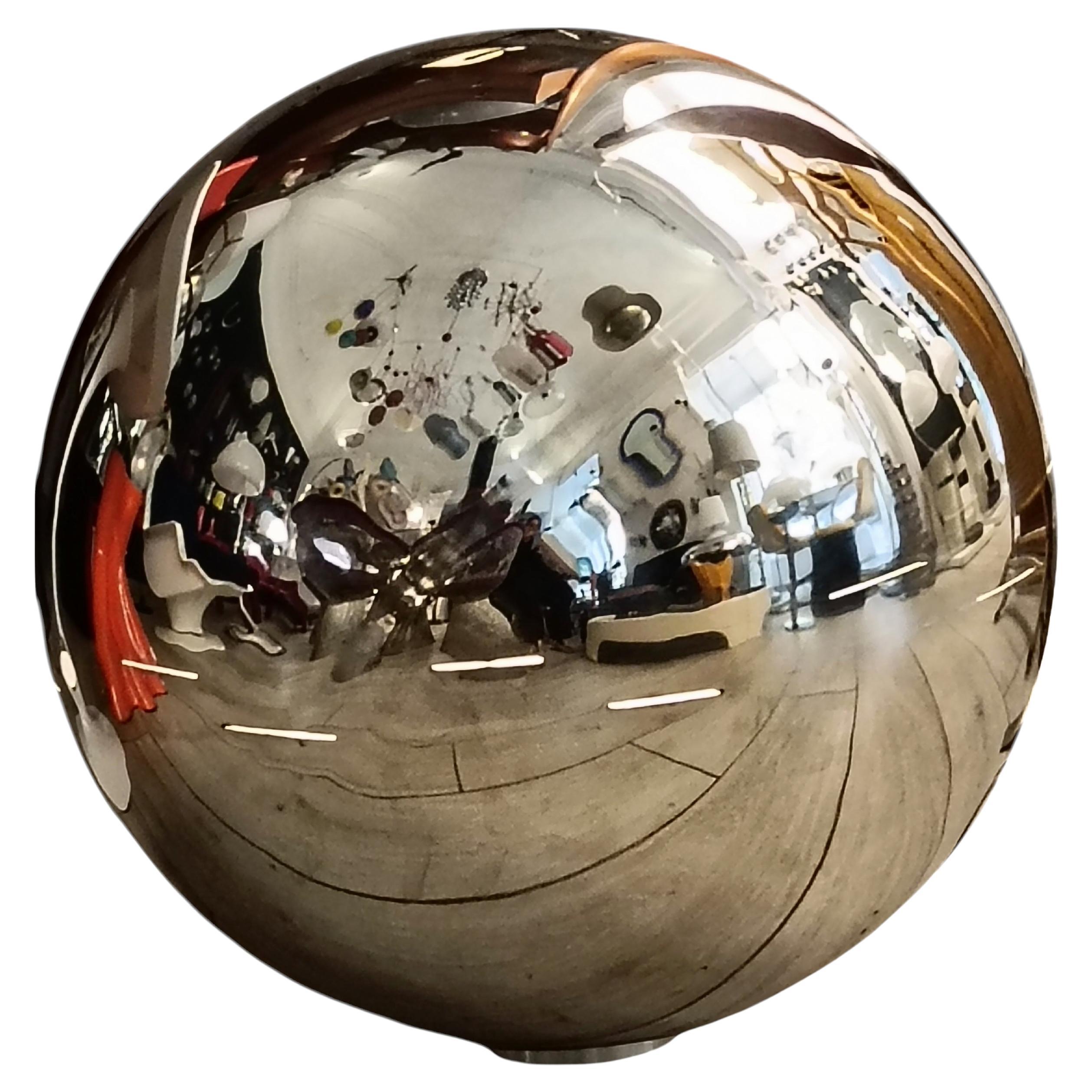 Grande Sfera Lampada da Tavolo o da Terra Space Age, Italia 1970s