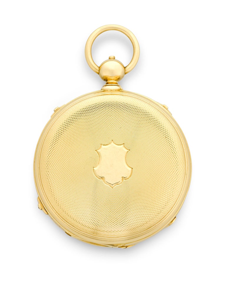 Grande Sonnerie Pocket Watch by Montandon For Sale at 1stDibs