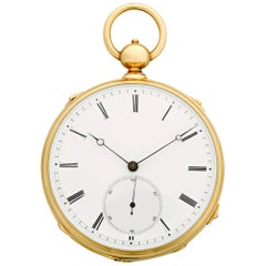 Grande Sonnerie Pocket Watch by Montandon