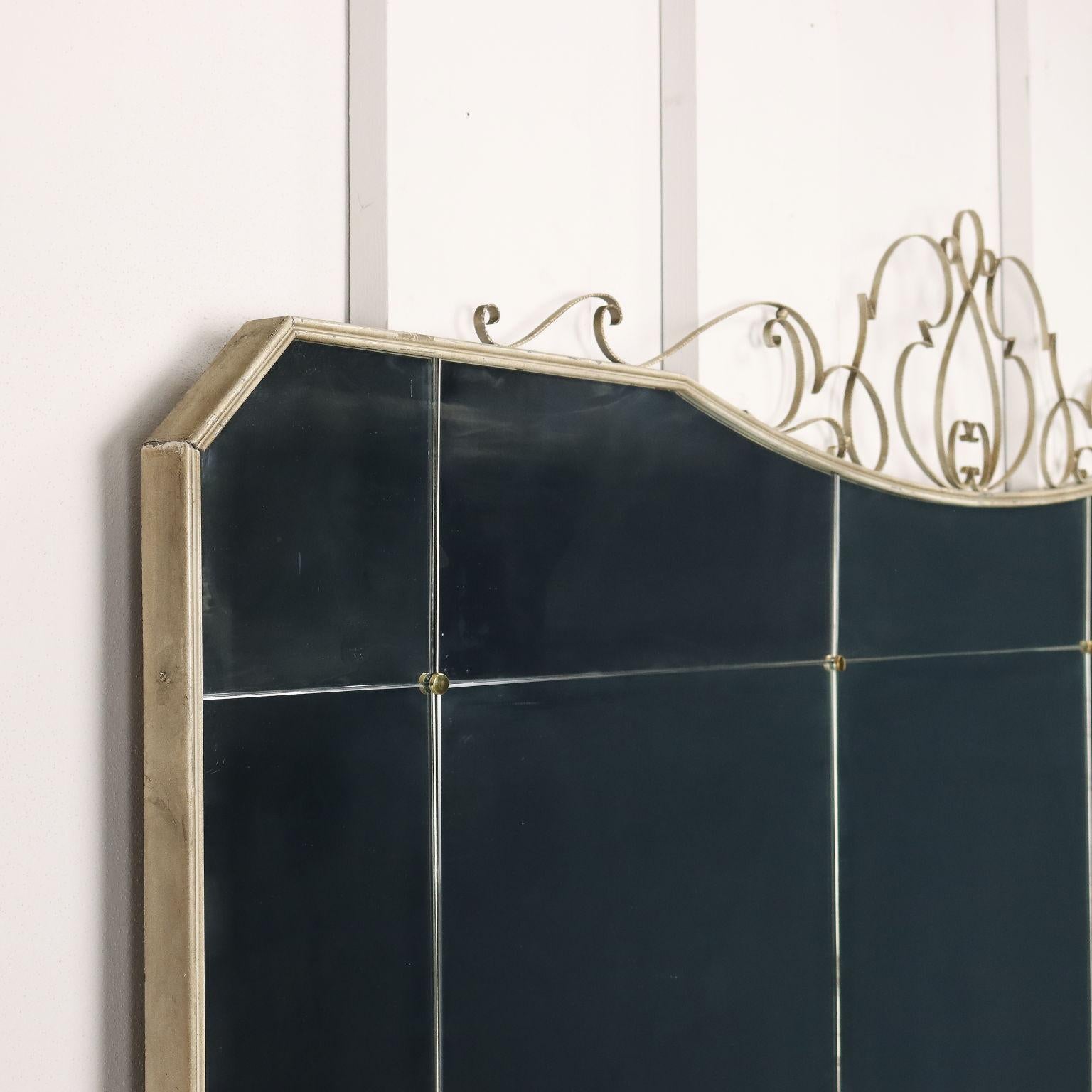 Italian Grand miroir des années 50 en vente