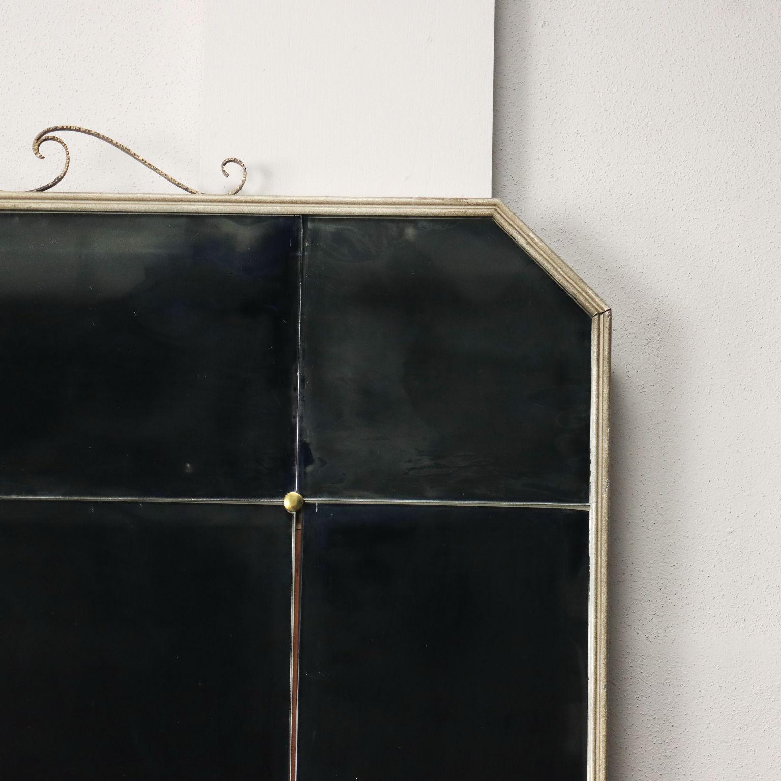 Mid-20th Century Grand miroir des années 50 en vente