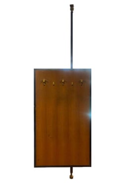 Grande Specchiera Cielo/Terra Rotante con Appendi Abiti