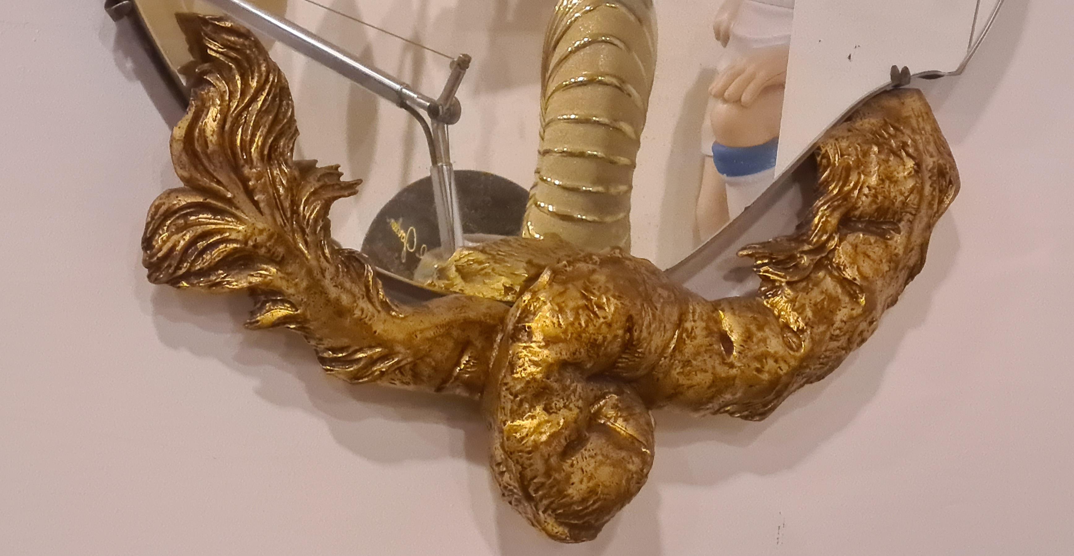 Grande specchiera con drago di fine XIX attribuita a Gabriel Viardot in vendita 5