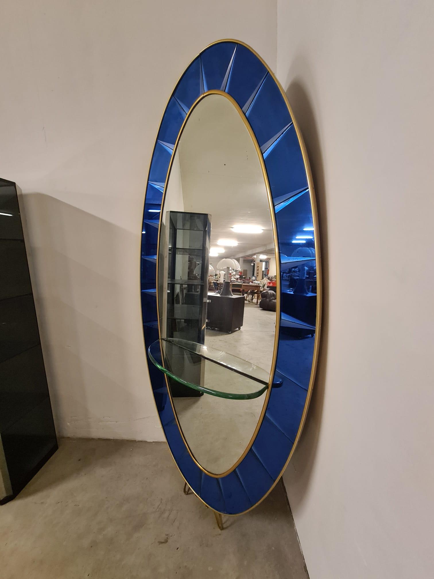 Cristal Art large mirror For Sale 5