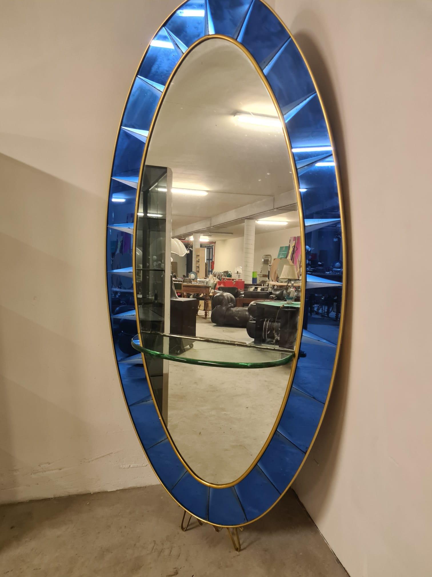 Cristal Art large mirror For Sale 3