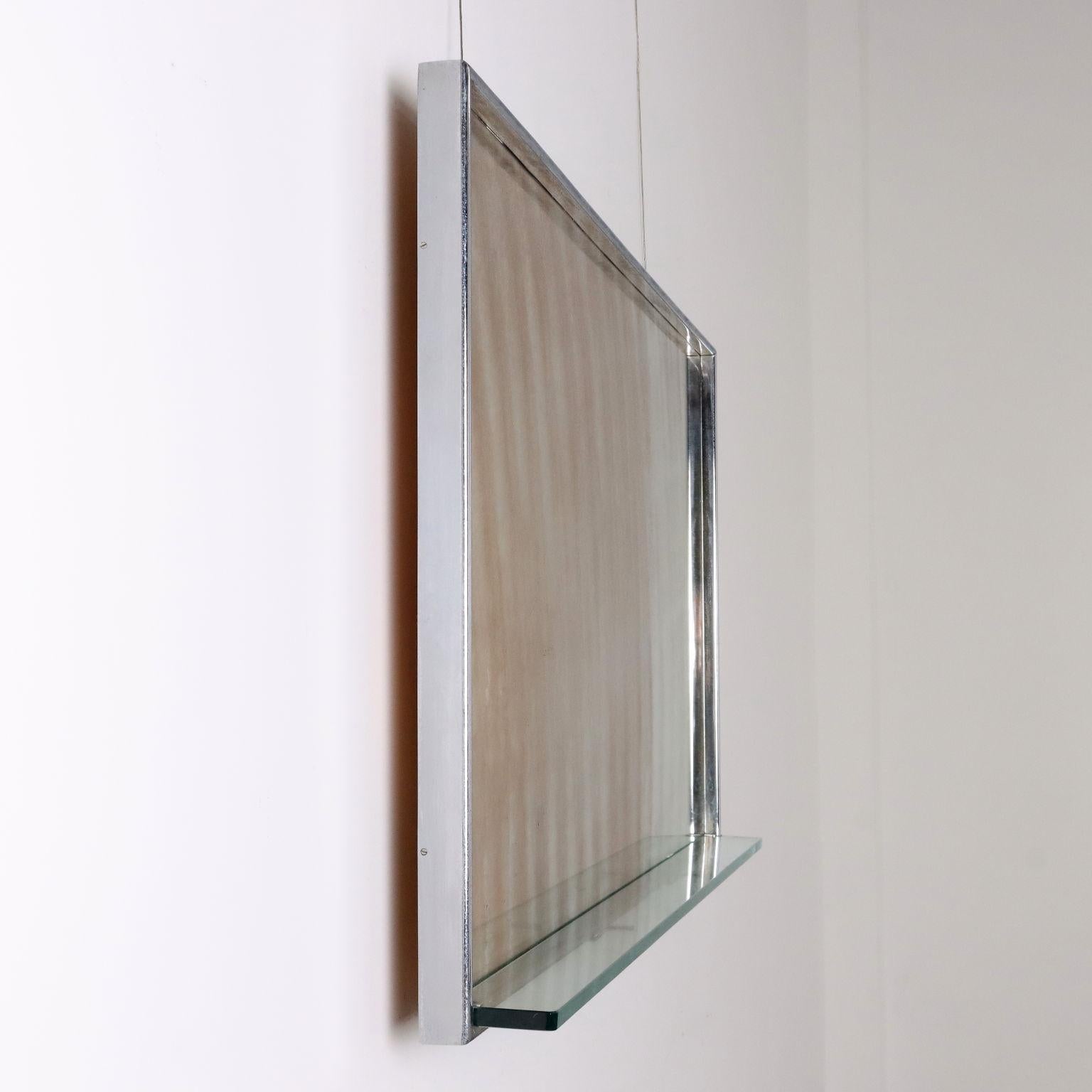 Large 1960s Rectangular Mirror For Sale 3