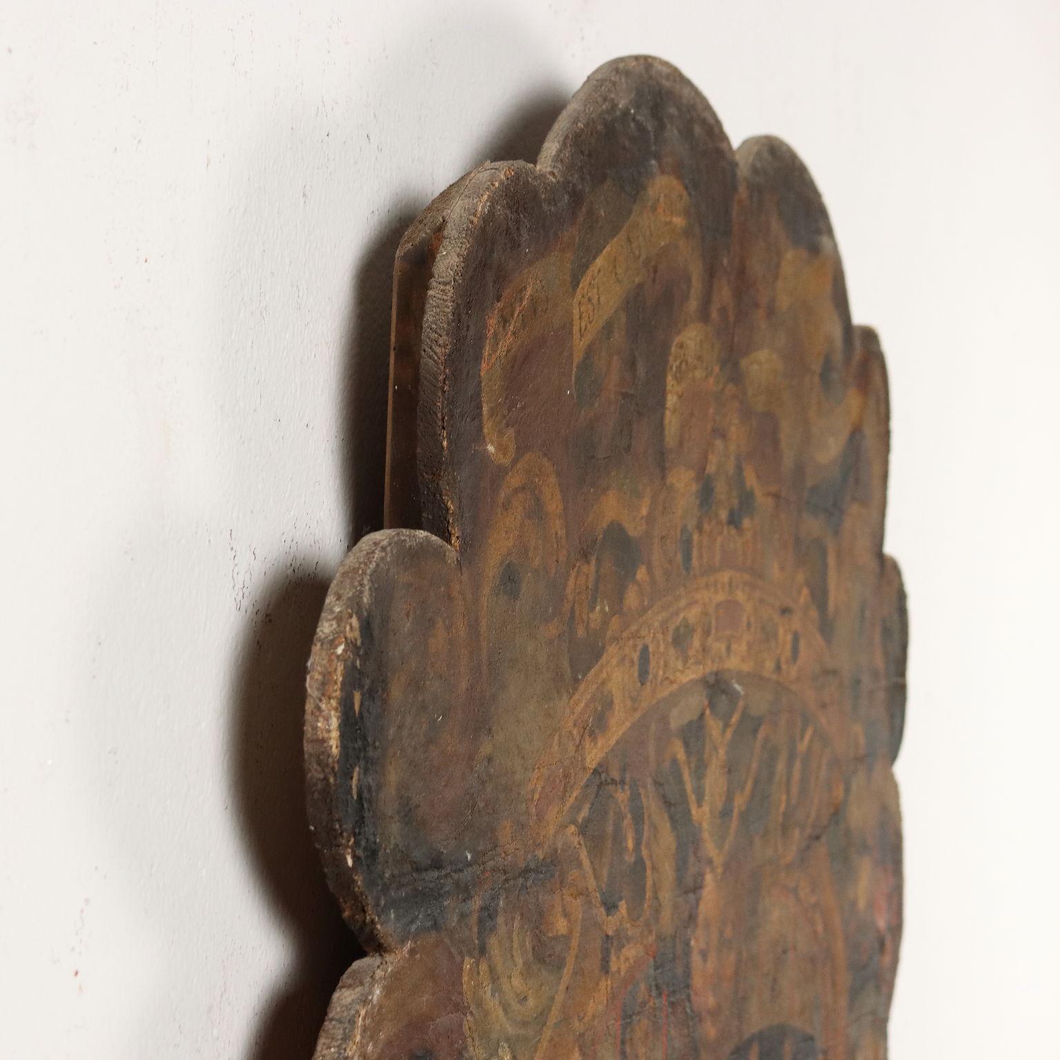 Large Baroque Noble Coat of Arms Italy Late 17th Early 18th Century For Sale 4