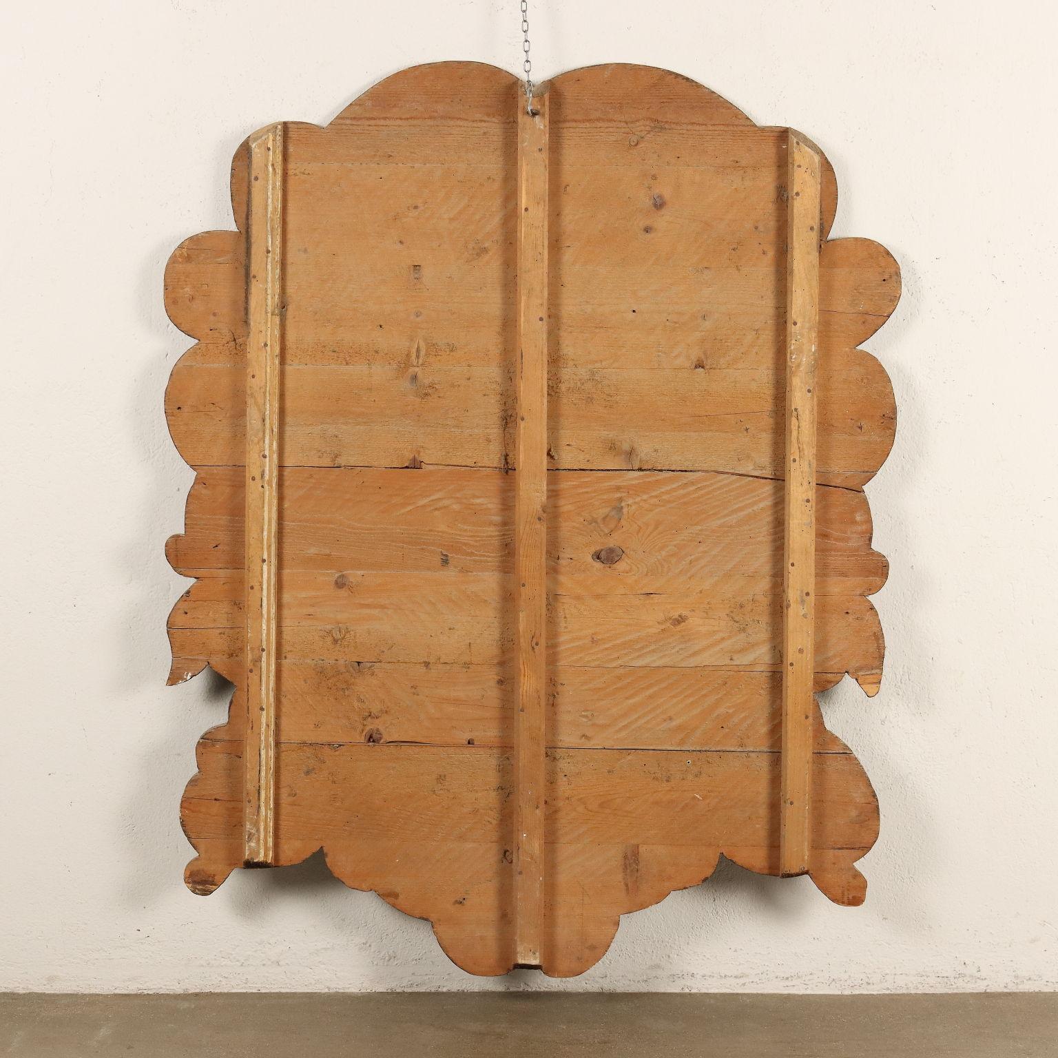 Large Baroque Noble Coat of Arms Italy Late 17th Early 18th Century For Sale 5