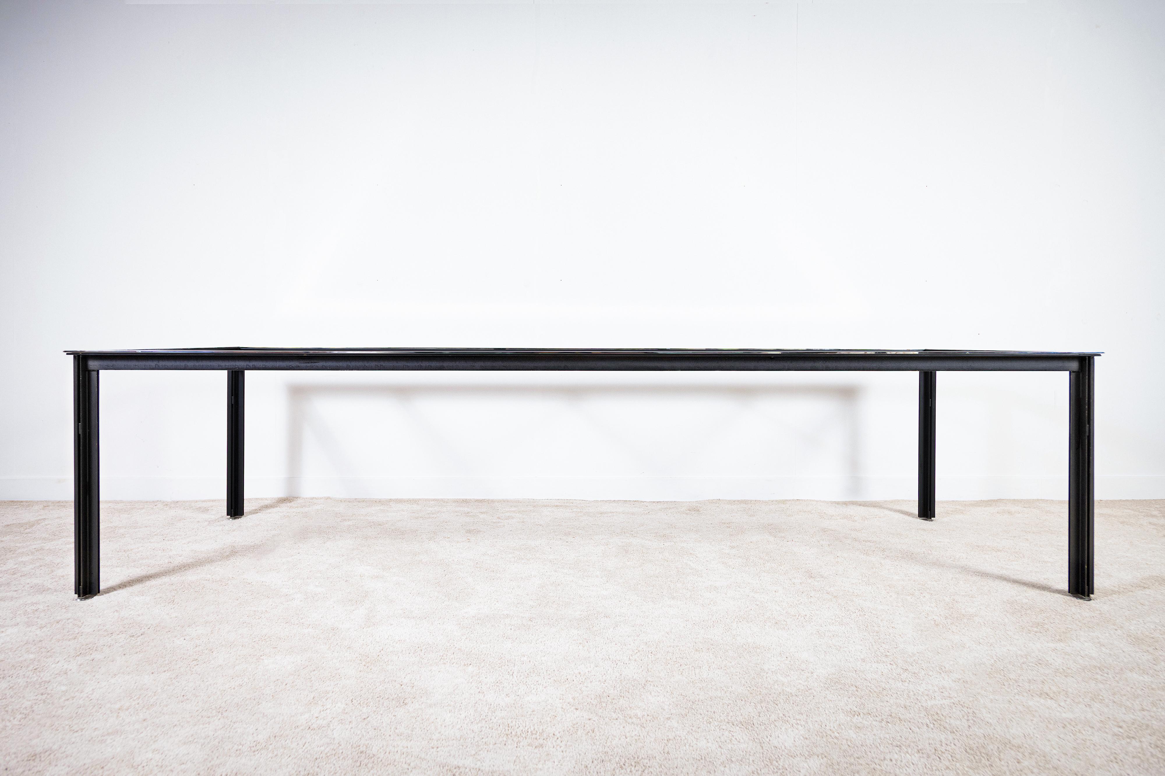 Mesa grande modelo Fasce Cromate de Luigi Caccia Dominioni para Azucena Moderno de mediados de siglo en venta