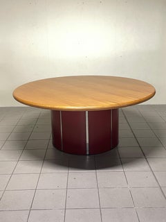 Large round table 1980s