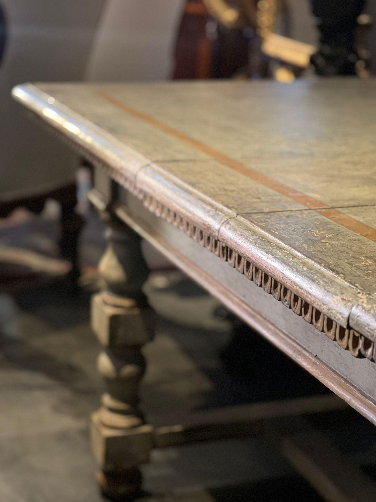 Large table 19th century For Sale 4
