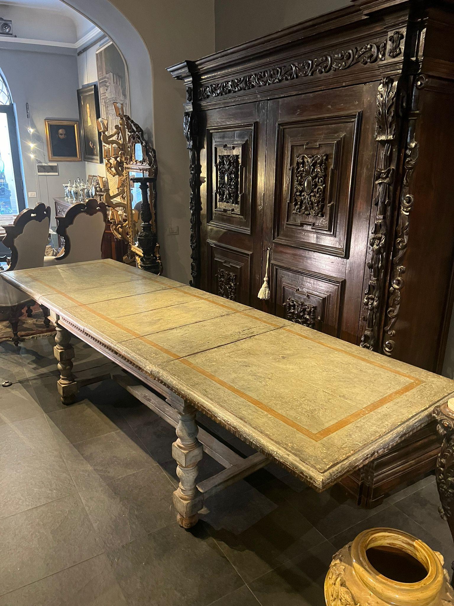 Large table 19th century In Good Condition For Sale In Firenze, IT
