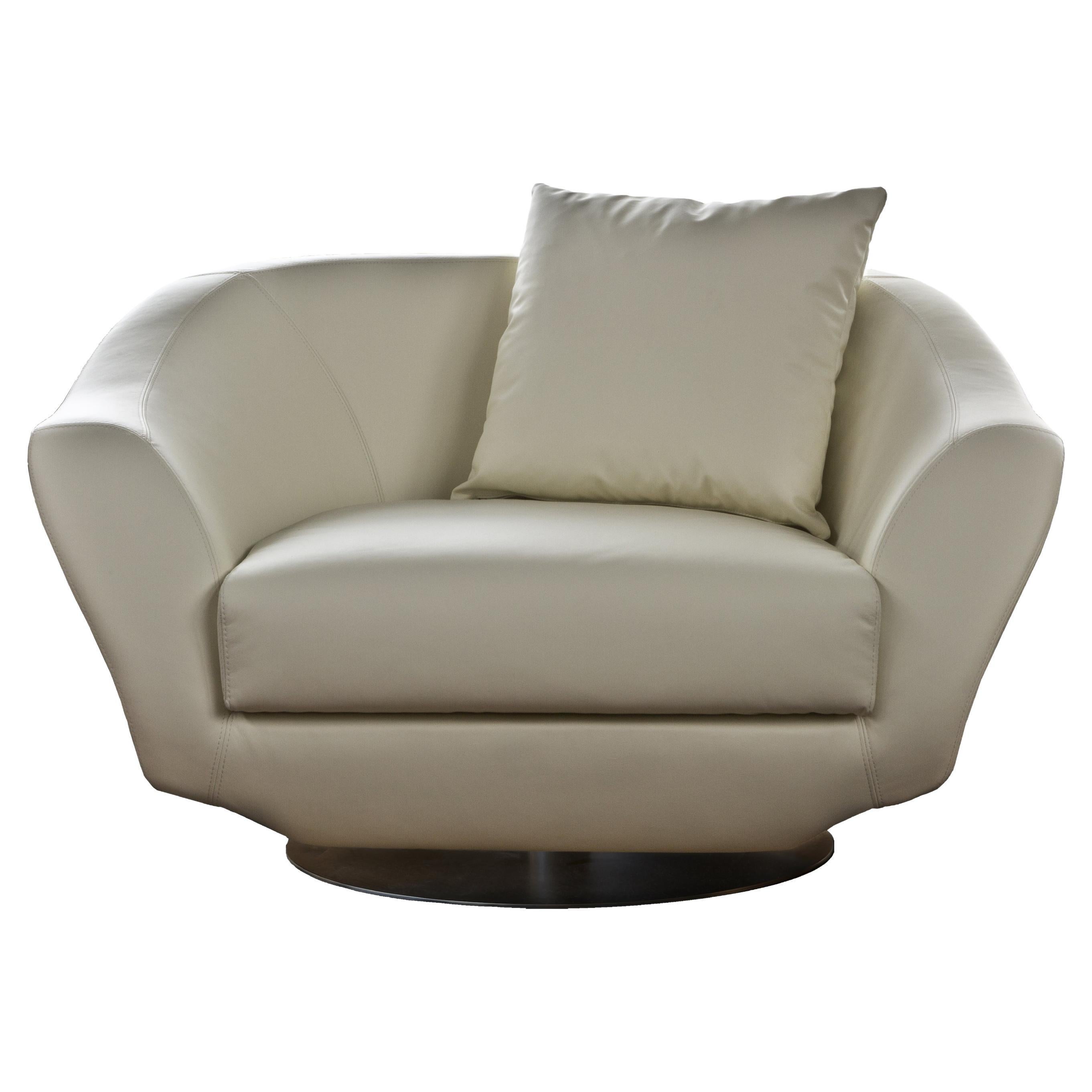 Grande, the Oversize Swivel Armchair For Sale