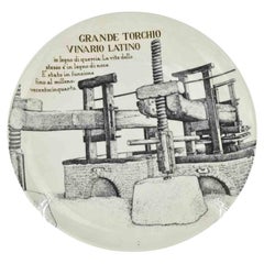 Grande Torchio Vinario Latino - for Martini & Rossi, by P. Fornasetti, 1960s