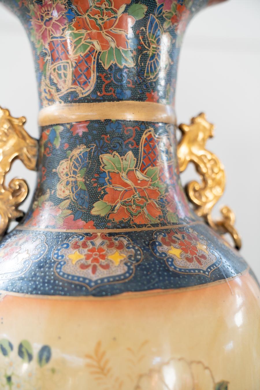 chinese satsuma vase