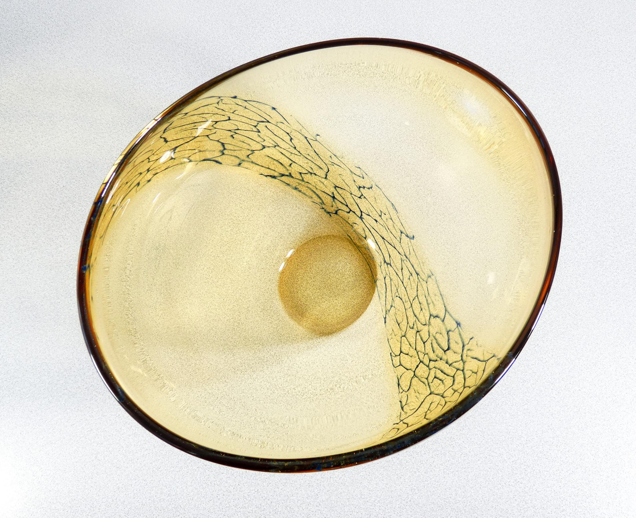 Large vase, cup signed SEGUSO Vetri d'Arte in blown glass. Anni 60 For Sale 4