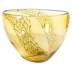 Large vase, cup signed SEGUSO Vetri d'Arte in blown glass. Anni 60