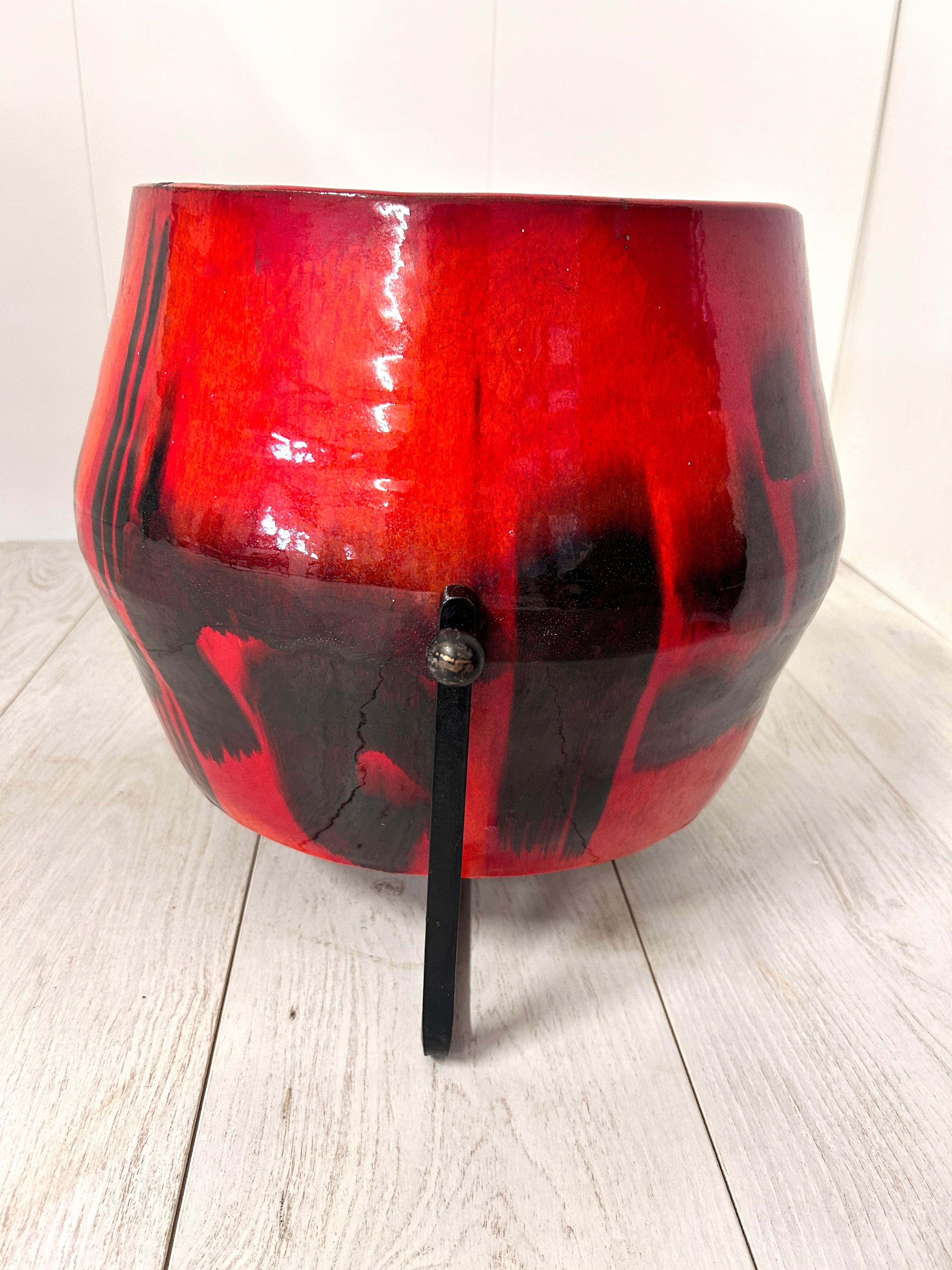 Grande vaso in ceramica, Victor Cerrato, anni '60 For Sale 6