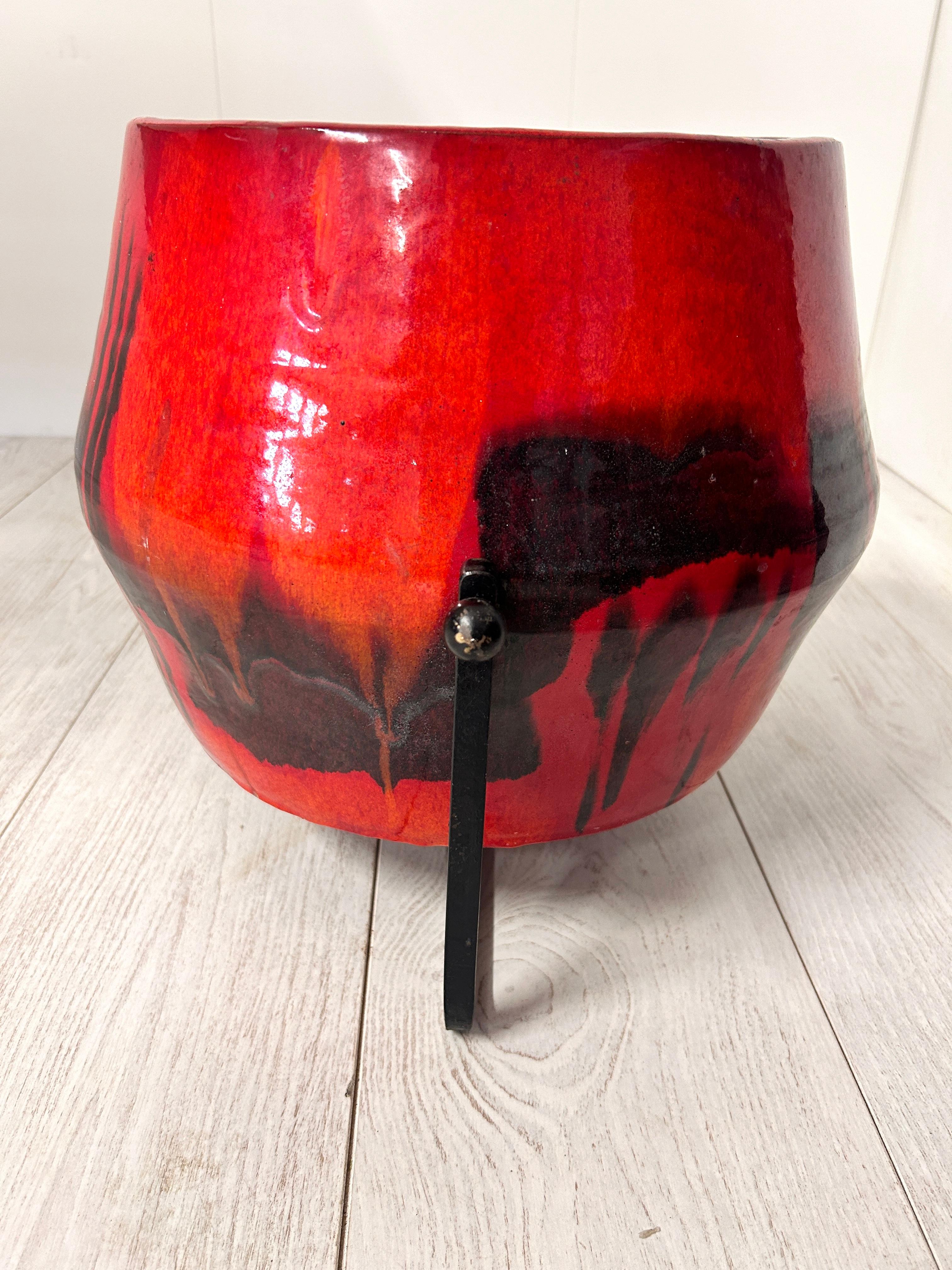Grande vaso in ceramica, Victor Cerrato, anni '60 For Sale 8