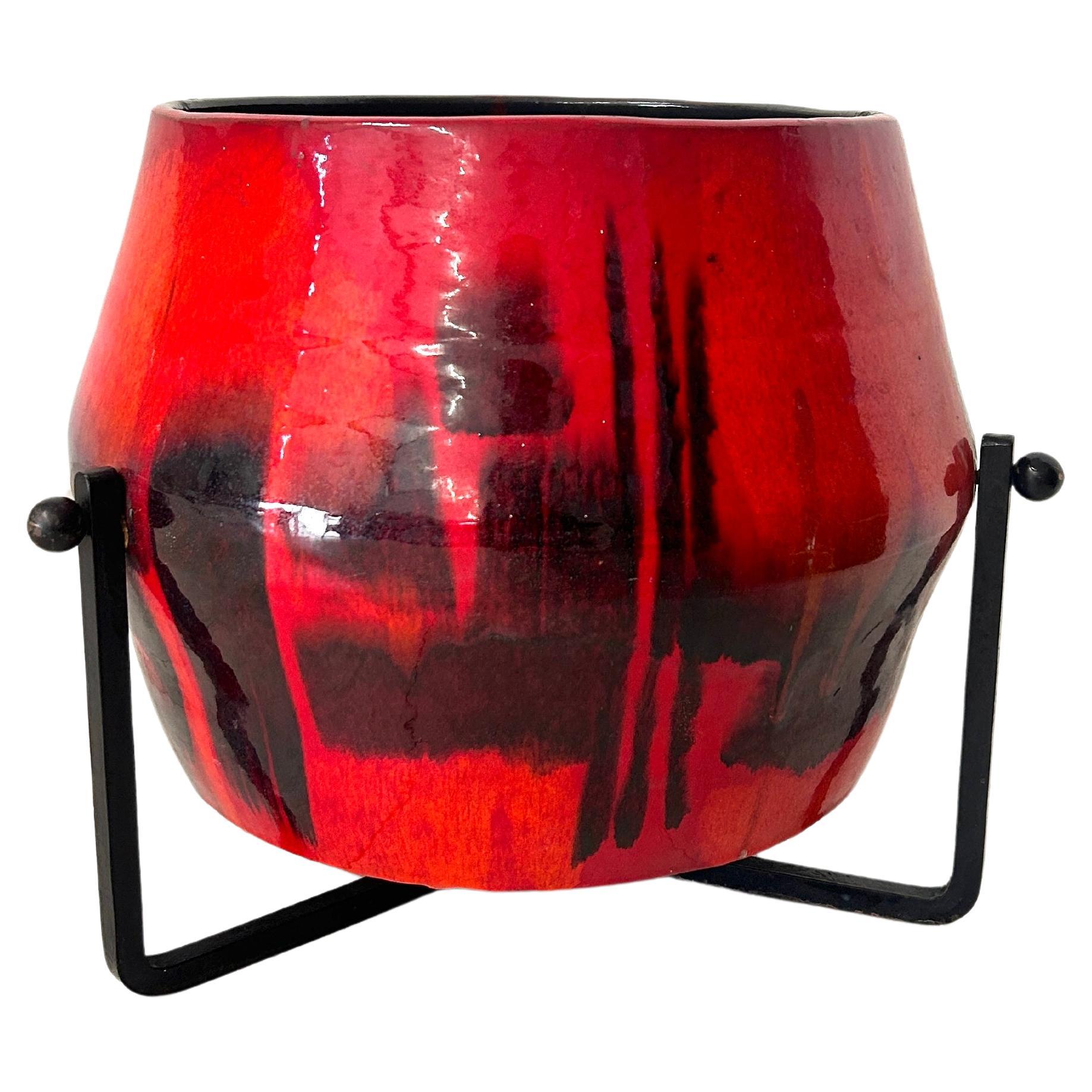 Grande vaso in ceramica, Victor Cerrato, anni '60 For Sale
