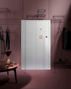 Grande White Segreto Armored Jewelry Case